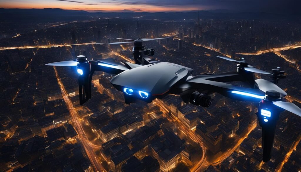 surveillance and security drone